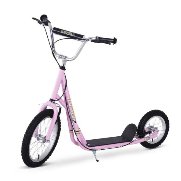 Patinete Scooter Rosa con frenos abrilbike