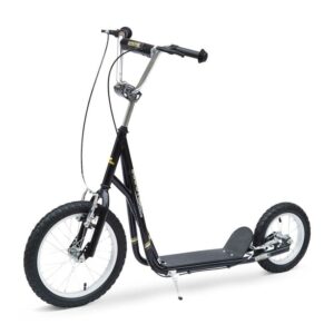 Patinete Scooter negro con frenos abrilbike